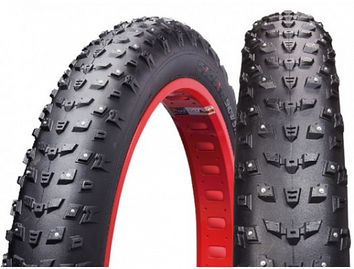 Покрышка 26 - 4,00 Чао Н-5202, 30TPI, FAT BIKE,  метал. 152 шипа 