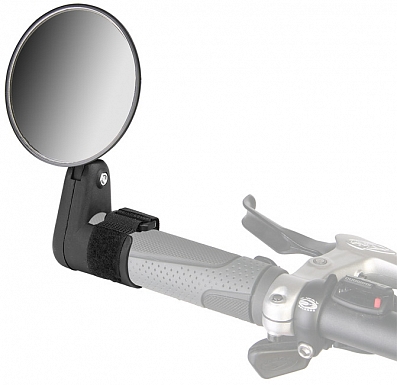 Зеркало St. DX-2002V пл. в ручку ф 75 мм L 125 мм левое черное 220015 Зеркало St. DX-2002V пл. в ручку ф 75 мм L 125 мм левое черное 220015
