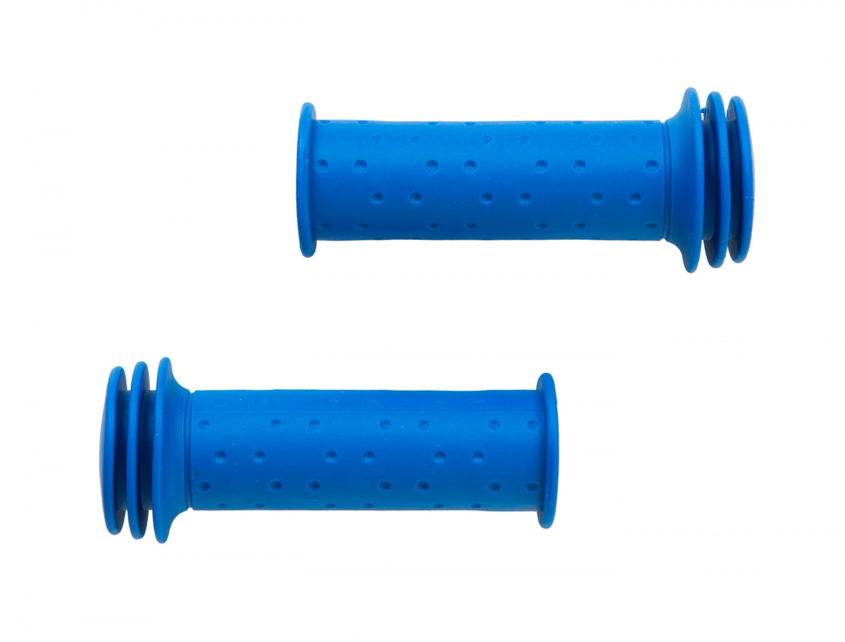 Ручки руля 100 мм, HL-G96, синие, 7518