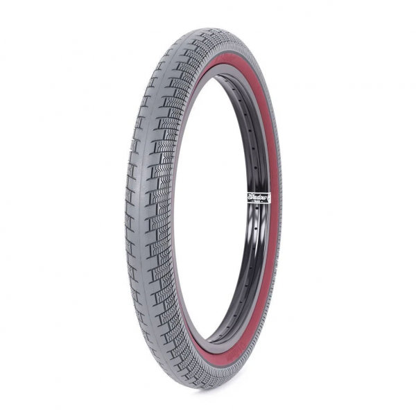 Покрышка 20 - 2,40 BMX Shadow Creeper А671 сталь,110psi. серо-красный, 199-07069