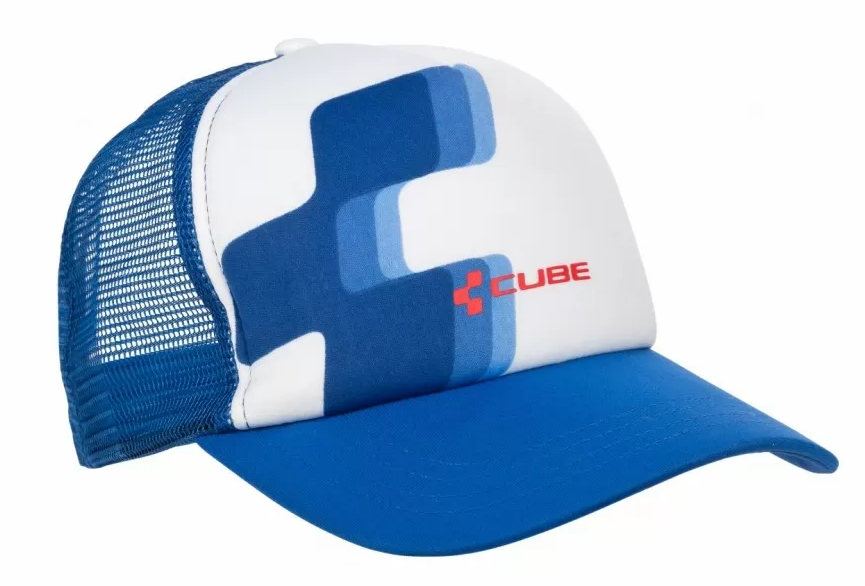 Бейсболка CUBE TRUCKER CAP blue