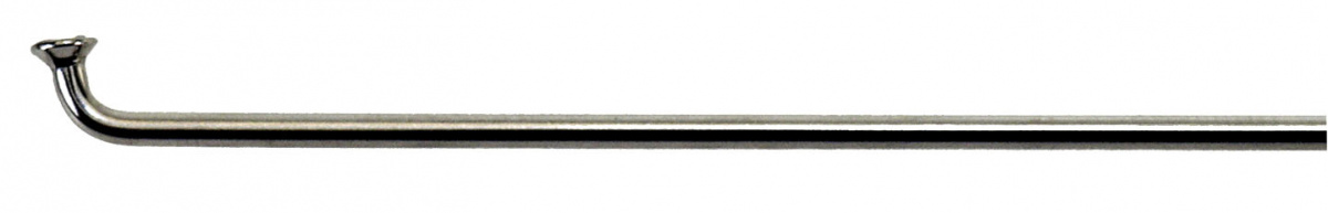 CNSPOKE Спица 265 мм, STD14C, 2.0 мм, нерж, нип. латунь, серебро, (уп. 500шт) 5-283516