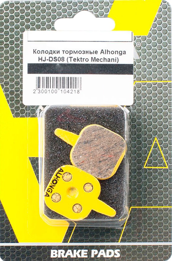 Колодки диск. торм. №22, Alhonga HJ-DS44, Avid Elixir, блистер 3122612-3