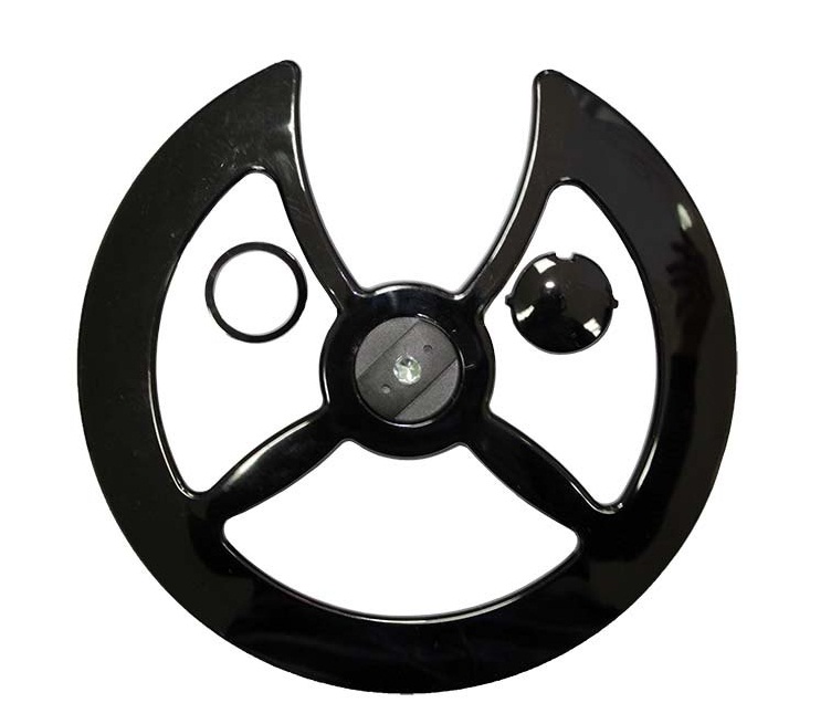 Защита цепи пл. SUNNY WHEEL SW-719, на шатуны, 42/44, чёрная, 6-180655