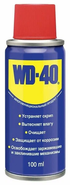 Смазка проникающая WD-40 100мл. спрей, 5141