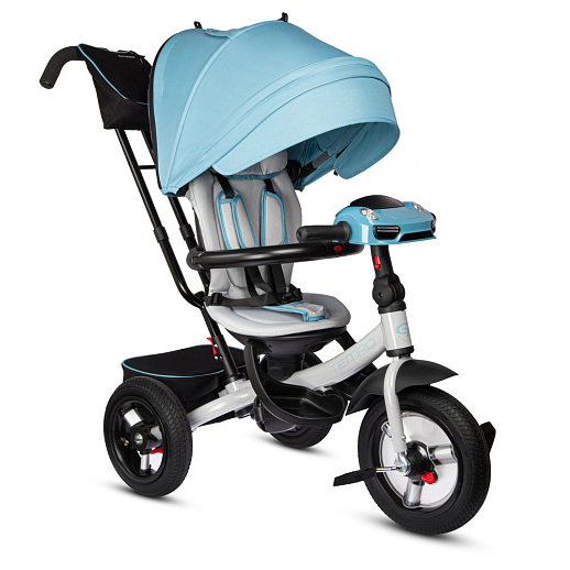 CITY-RIDE CR-B3-11GY (П + К 12 и 10д.) поворотное сиденье, крыша купол, рег. спинка, фара, голубо2 CITY-RIDE CR-B3-11GY (П + К 12 и 10д.) поворотное сиденье, крыша купол, рег. спинка, фара, голубо2
