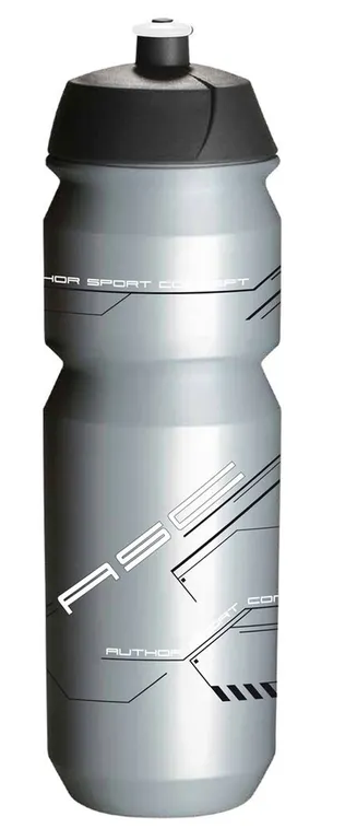 Бутылочка пл. 750 мл. AUTHOR, AB-Tcx-Shiva, клапан, серебристо-белая, 8-14064215