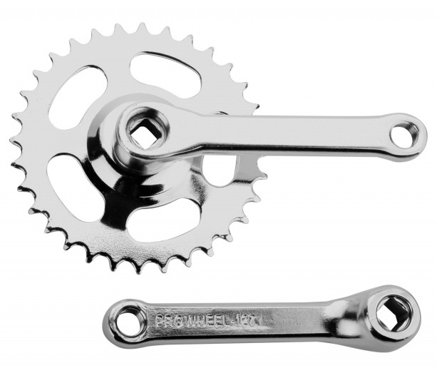 Шатуны мет. хром. 1 зв. 1/2 х 1/8 32 зуб. L 127 Prowheel Pioner-300 Форвард