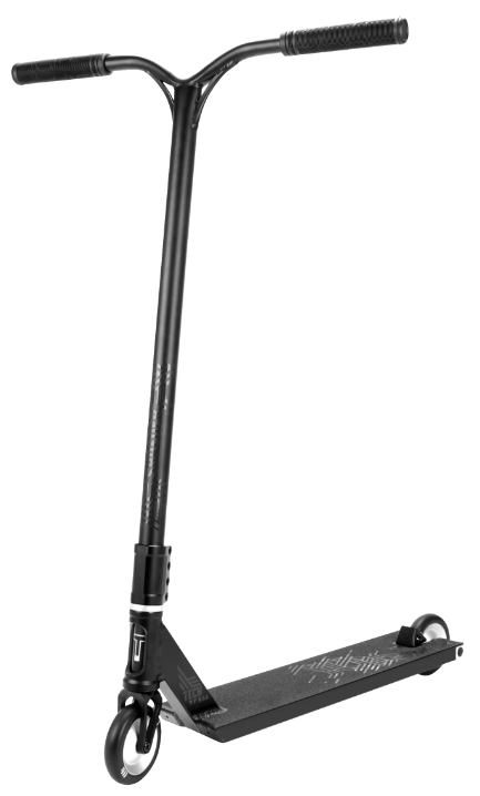 Самокат парковый AL кол. 110 мм ТТ SHREDER black, дэка 516х14 см, Abec 9