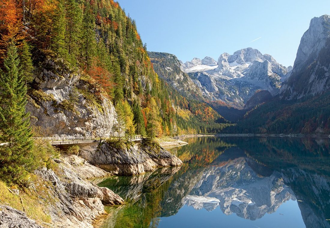 Пазл C-152018 Озеро Гозау.Австрия, 1500 элементов