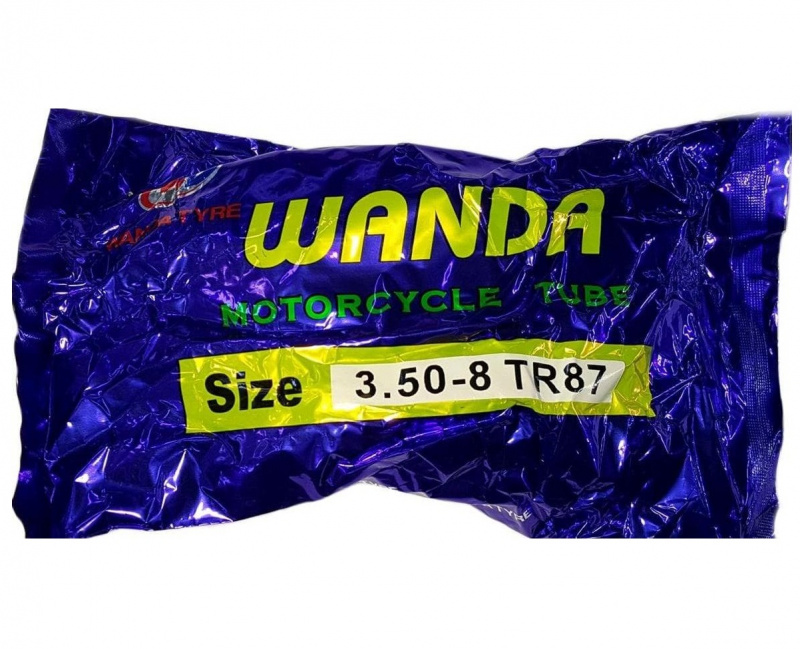 Камера 8 - 3,50 (АV45гр.) Wanda TR87, бутил Камера 8 - 3,50 (АV45гр.) Wanda TR87, бутил
