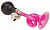 Дудка-клаксон 86B-02 мет. черно-розовый 210187