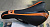 Сиденье спорт 250х150 мм, K-621 YBT, с замком, чёрно-оранжевое, 470206
