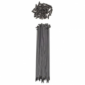 Спицы 20д. 184 мм, BMX Shadow Straight 14G, 103-06290 184