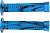 Ручки руля 145 мм, ВМХ, 2е заглушки, синие 3172661-55
