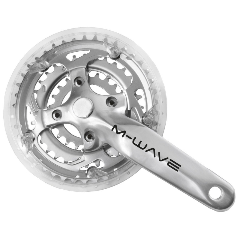 Шатуны 8-9ск, MIGHTY M-WAVE серебро, 5-351237 Шатуны 8-9ск, MIGHTY M-WAVE серебро, 5-351237