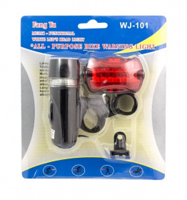 Фонари перед+задн, WJ-101 5 диод, блистер  3264146