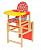 Стол-стул Ксения СТД1305 красный (пластик)