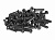 Ниппель спицы BMX Shadow Featherweight Alloy 16, чёрный (40 шт. в уп.)103-06301