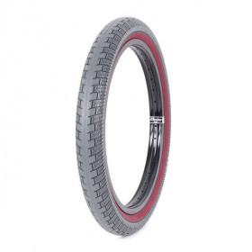 Покрышка 20 - 2,40 BMX Shadow Creeper А671 сталь,110psi. серо-красный, 199-07069