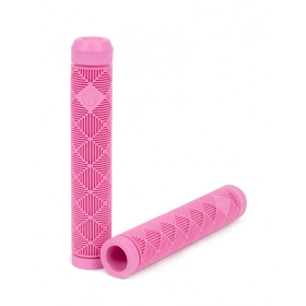 Ручки руля 160 мм, BMX Shadow OL Dirty Flangeless розовые 131-07019