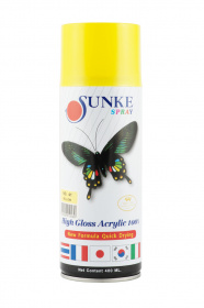 Краска желтая, SUNKE, №41 400 мл