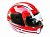 Шлем интеграл, BLD-825, размер S, красный с серебром, КСО02307