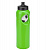 Бутылочка пл. 700 мл. CB-1573, футбольный мяч, клапан, зеленая, 550051