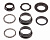 Рулевой наб. резьб. 1 ф25,4 подш. 16ш, внеш. чашки ф34мм, FP-H522А, чёрный, 170101
