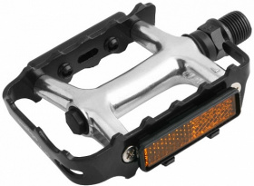 Педали AL M 20 Wellgo ф 9/16 CR-MO пром. подш. 101,1х63х24 мм 248 г. 360036