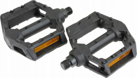 Педали пл. V-205U Wellgo BMX, ось 1/2, чёрные 