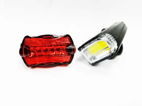Фонари перед+задн. пл. QX-T0198, LED лента 5 LED, 3 5 реж. 5xAAA, 3265423