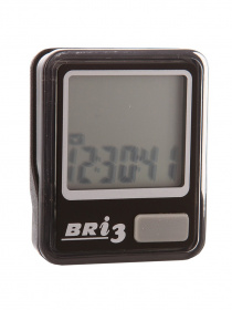 Велокомп BRI-3, 10 функций, черный 060009
