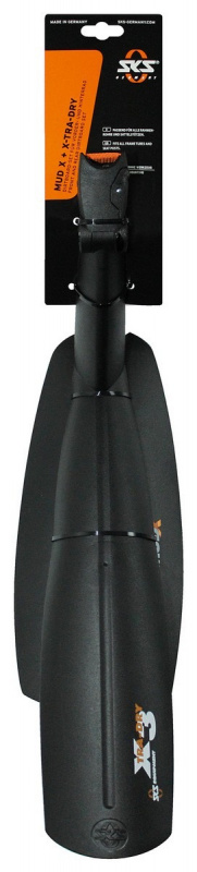 Крыля пласт. 26д. SKS X-TRA-DRY быстрос. за вынос 25.4-38 мм. черные, NSK10077