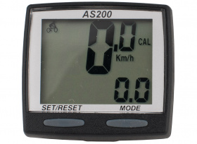Велокомп ASSIZE AS-200 11 функций, чёрный Таивань 330200